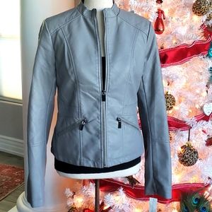 NWT NY&CO Faux Leathet Jacket